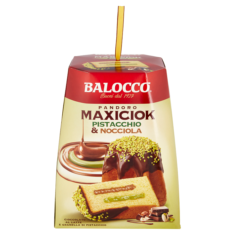 Esell Ro Cozonac Italian Balocco Pandoro Maxiciok Cu Creme De Fistic