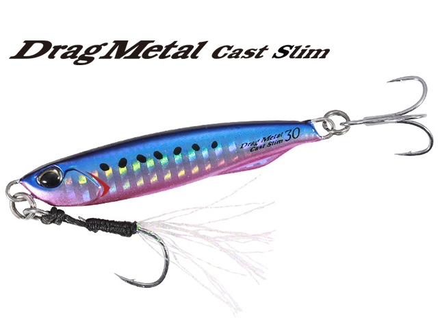 ESell Ro Cicada DUO Drag Metal Cast Slim 5 9cm 20g PHA0040 Blue Pink