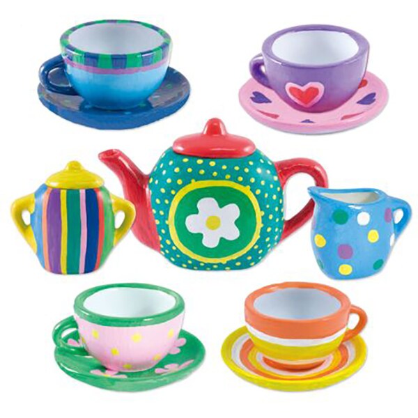 embargo look for subject eSell.ro ⋆ Set ceai din ceramica de pictat pentru copii