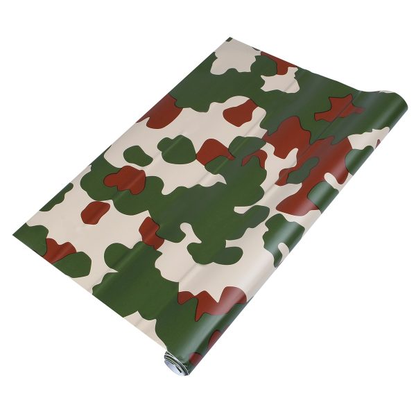 Folie colantare auto CAMUFLAJ FOREST (1m x 1,52m)