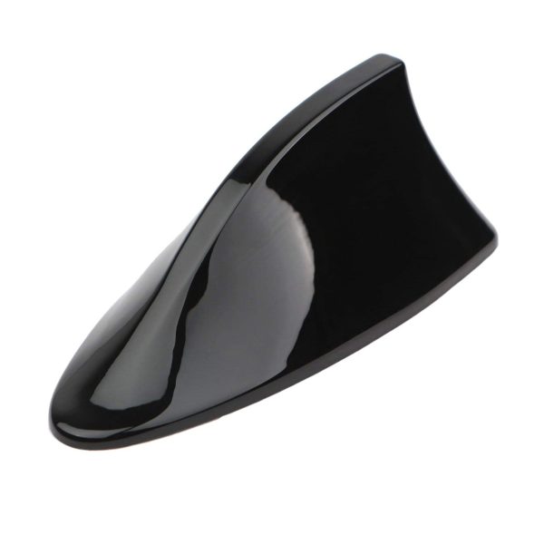 Antena auto activa AM - FM tip "SHARK TAIL" culoare NEGRU