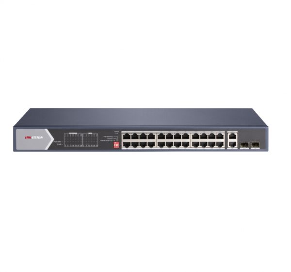 Switch 28 porturi HiPOE Gigabit Hikvision DS-3E0528HP-E