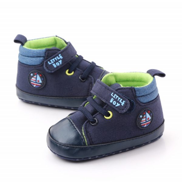 Ghetute bleumarine - Little boy (Marime Disponibila: 3-6 luni (Marimea 18 incaltaminte)) - imagine 5