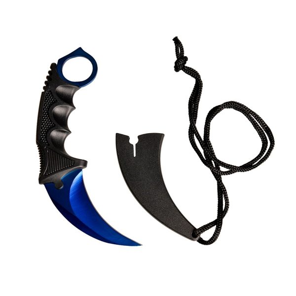 Cutit CS:GO Karambit Blue Steel - imagine 2