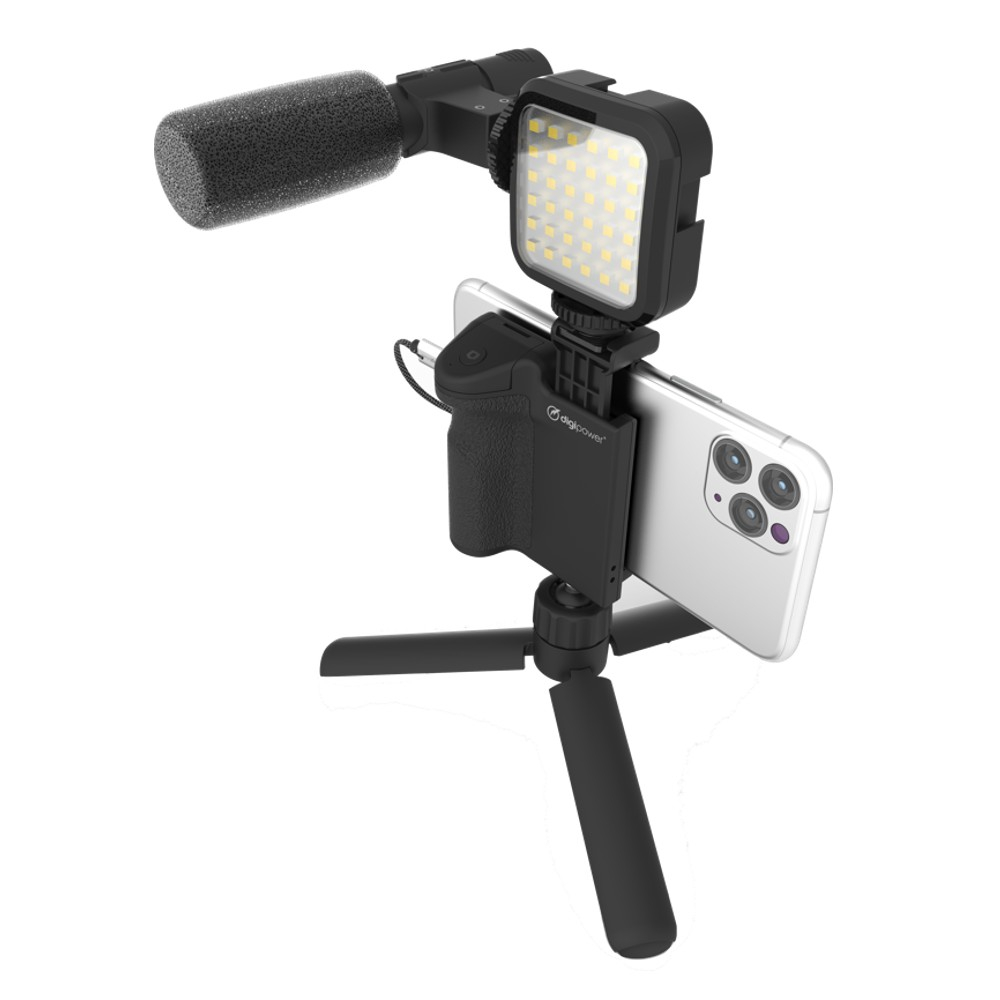 so lexicon Moderator eSell.ro ⋆ Echipament video vlogging cu trepied, microfon si LED