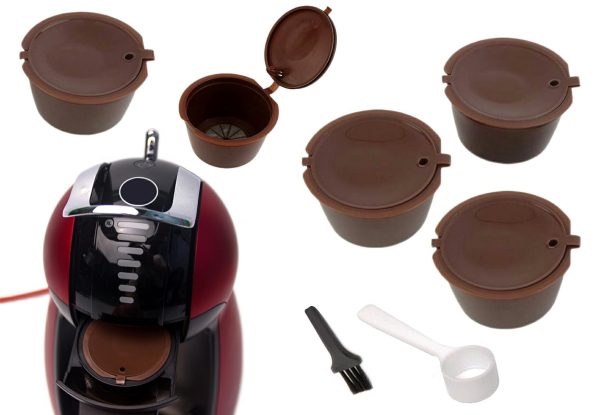 Set 5 capsule reutilizabile pentru Aparatele de Cafea Dolce Gusto (Espressoare Dolce Gusto)