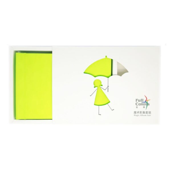 Album fotocarte 10x15, hartie foto inclusa, personalizabil, piele ecologica, magic green - imagine 4