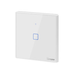 Intrerupator Smart  cu Touch WiFi + RF 433 Sonoff T2EU1C TX, (1 canal) - imagine 3
