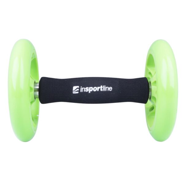 Roata exercitii inSPORTline Ab Roller Double - imagine 3