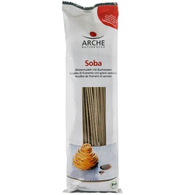 Taitei bio Soba din grau si hrisca, 250g Arche