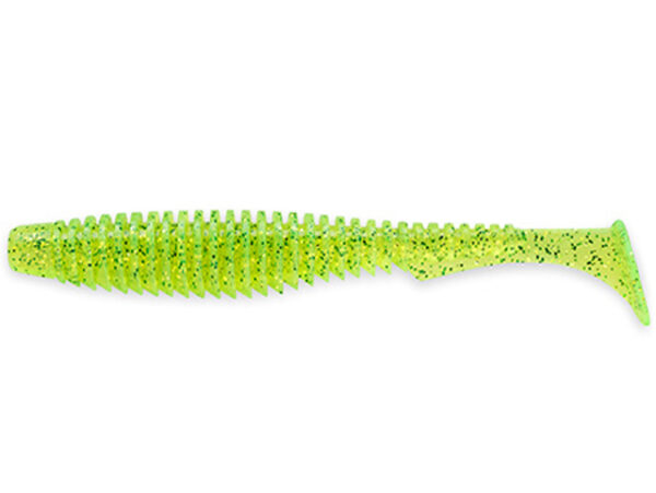 FishUp U-Shad 10.1cm #026 Flo Chartreuse Green