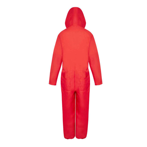 Costum pentru adulti IdeallStore®, La Casa de Papel, marimea S, rosu, masca inclusa - imagine 2