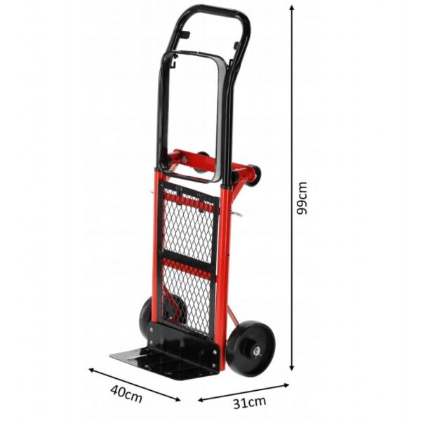 Carucior pentru transport, Chomik, 2 in 1, max 60-80 kg, 61x35x98 cm - imagine 8