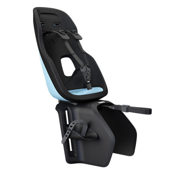 Scaun pentru copii, cu montare pe bicicleta in spate - Thule Yepp Nexxt 2 Maxi Rack mounted Aquamarine Blue