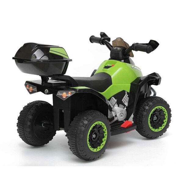 Atv electric pentru copii, 380w, melodii, faruri led, sarcina maxima 20 kg - imagine 6