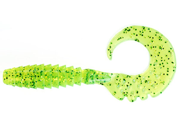 FishUp Fancy Grub 6.3cm #026 Flo Chartreuse Green