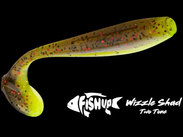 FishUp Wizzle Shad 5cm #026 Chartreuse Green - imagine 3