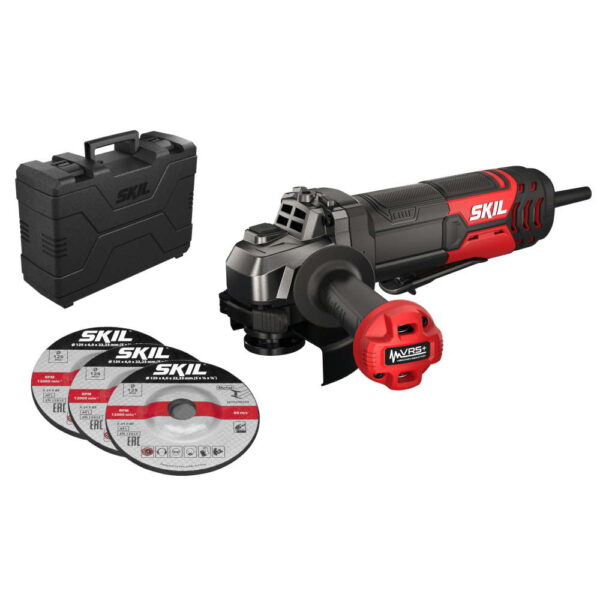 SKIL 9132 GA, Polizor unghiular AG1E9132GA, VRS+, 12000 rpm, 850W, d. max. disc 125mm, + geanta si accesorii