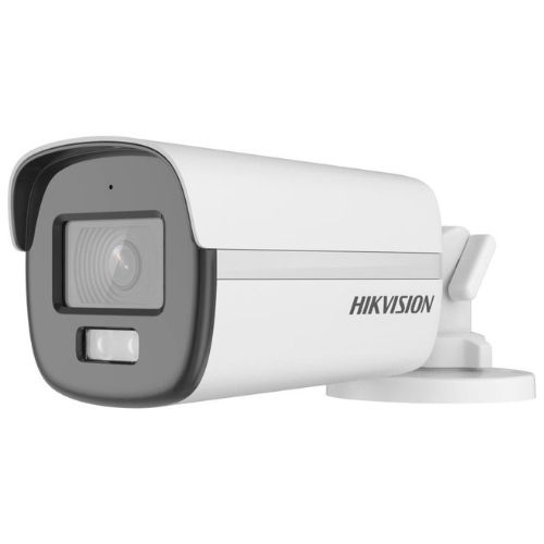 Camera supraveghere analog 3K, lumina alba 40m, lentila 2.8mm, ColorVu, microfon - Hikvision DS-2CE12KF0T-FS(2.8mm)