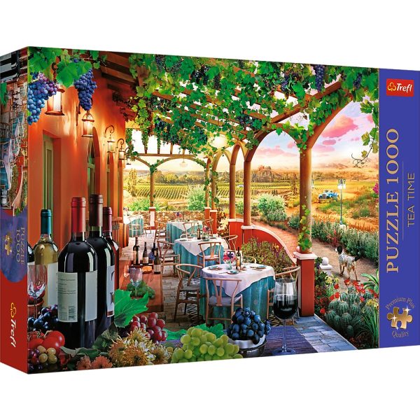 PUZZLE TREFL 1000 PREMIUM PLUS TEA TIME PODGORIA ITALIANA