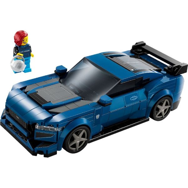 LEGO SPEED CHAMPIONS MASINA SPORT FORD MUSTANG DARK HORSE 76920 - imagine 2