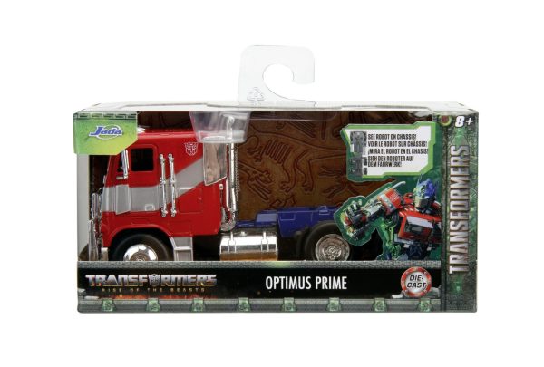 JADA TRANSFORMERS CAMION METALIC OPTIMUS PRIME 1:32