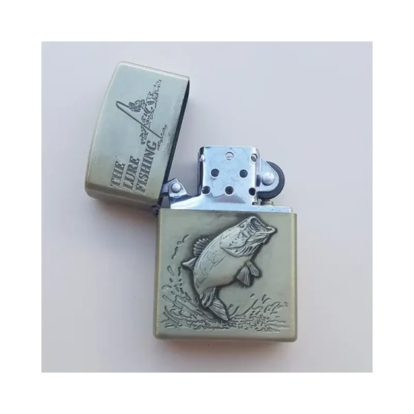 Bricheta Tip Zippo, 3d Relief, Metalica, Peste Si Lichid Zippo 125 Ml P4 - imagine 3