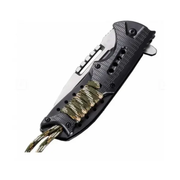 Cutit Briceag, Model Military Commando Style, Cu Sistem De Blocare Lama Si Suport De Prindere La Centura, 21.5 Cm - imagine 3