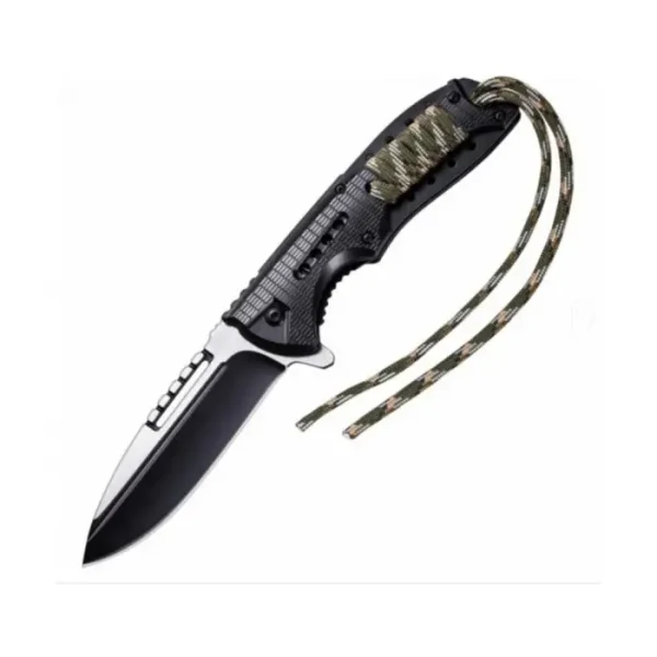 Cutit Briceag, Model Military Commando Style, Cu Sistem De Blocare Lama Si Suport De Prindere La Centura, 21.5 Cm