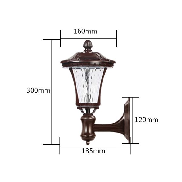 Lampa solara cu prindere de perete, Flippy, Alb cald - imagine 3