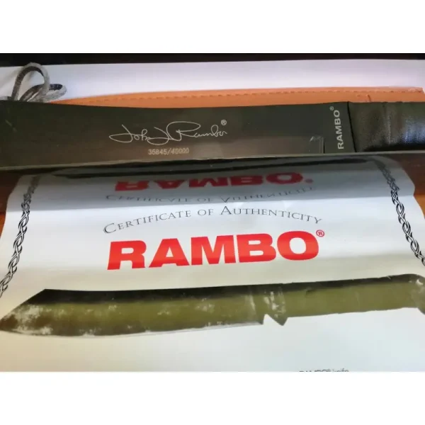 Maceta Rambo Iv, Collector's Edition, 53 Cm, Lama 7 Mm, Husa - imagine 3