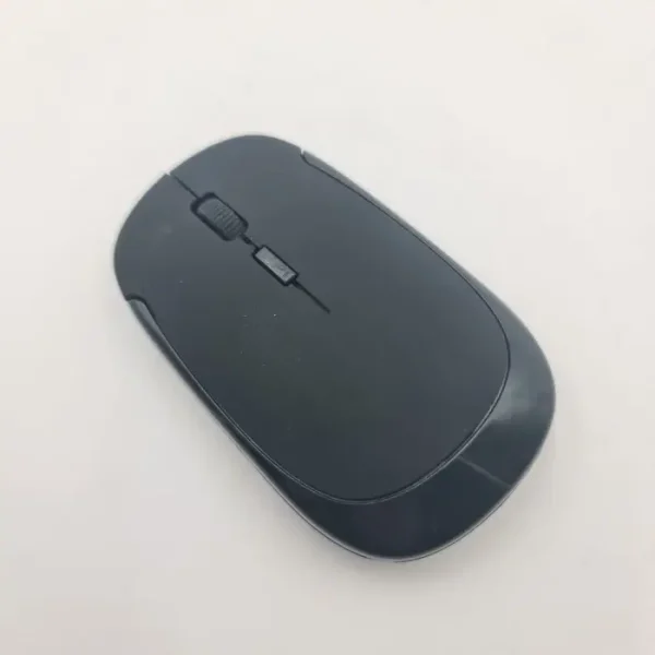 Mouse Wireless, Negru, Baterii Incluse, 10 Cm - imagine 2