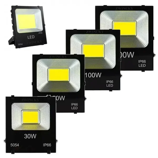 Proiector Led Flood Light, Cob 220v, Ip66 Power 100w, 28 X 32 Cm - imagine 3