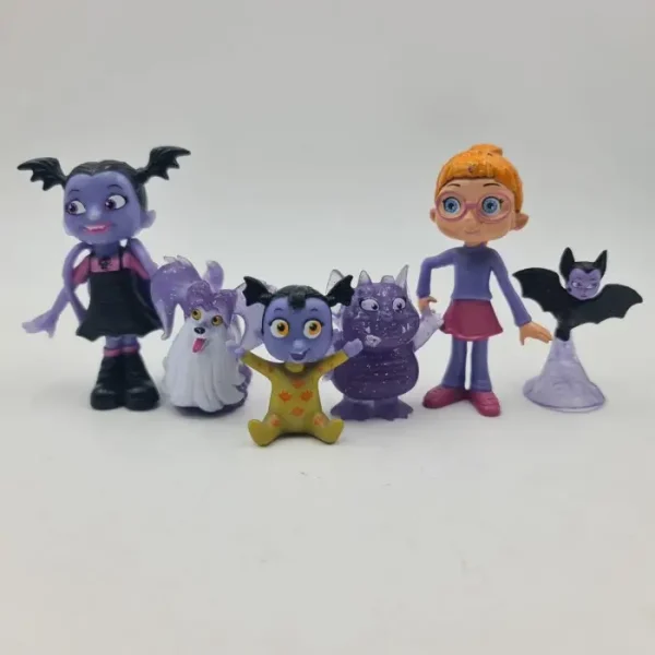 Set Figurine Vampirina, Ghoul Glow, 7 Piese - imagine 2