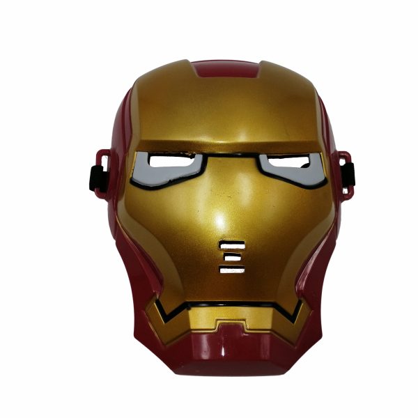 Set masca Iron Man si masca Spiderman, plastic, marime universala, tehnologie LED - imagine 2