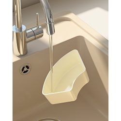 Cutie de Depozitare pentru Alimente, Flippy, cu 6 Compartimente, pentru Condimente, Fructe, Legume, cu Manere de Prindere, Rotativa 360 de Grade, Inchidere Ermetica, 32x10 cm, Alba - imagine 11
