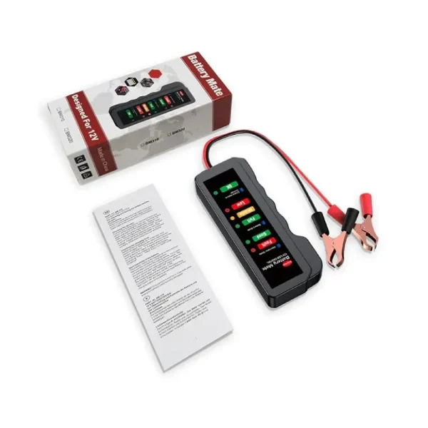 Tester De Alternator Si Baterie/acumulator Carguard, Afisare Led, Pentru Autoturisme/camioane, Tensiune 12v - imagine 3