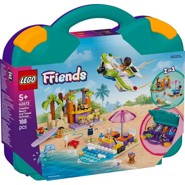 LEGO FRIENDS VALIZA PENTRU PLAJA SI CALATORIE 42672