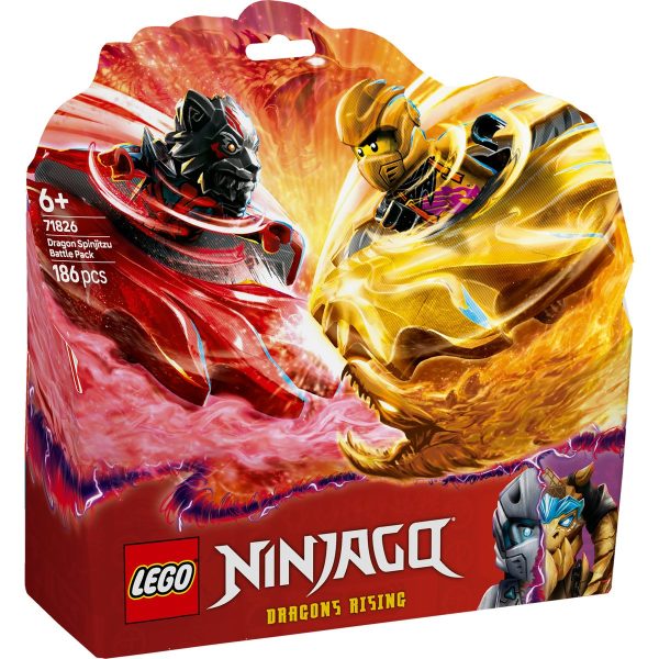 LEGO NINJAGO PACHET DE LUPTA CU DRAGONI SPINJITZU 71826