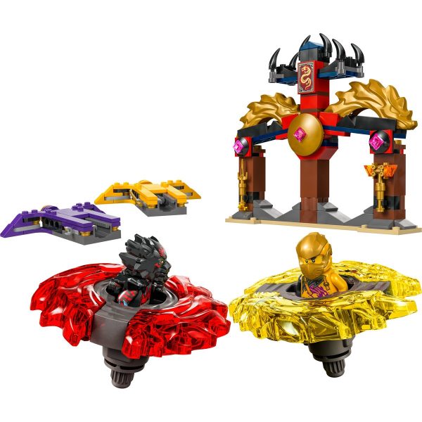 LEGO NINJAGO PACHET DE LUPTA CU DRAGONI SPINJITZU 71826 - imagine 2