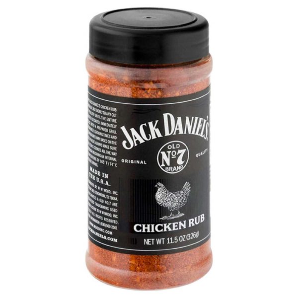 Condimente pentru carne de pasare la gratar Jack Daniels Chicken Rub 326 grame JD-CR - imagine 2