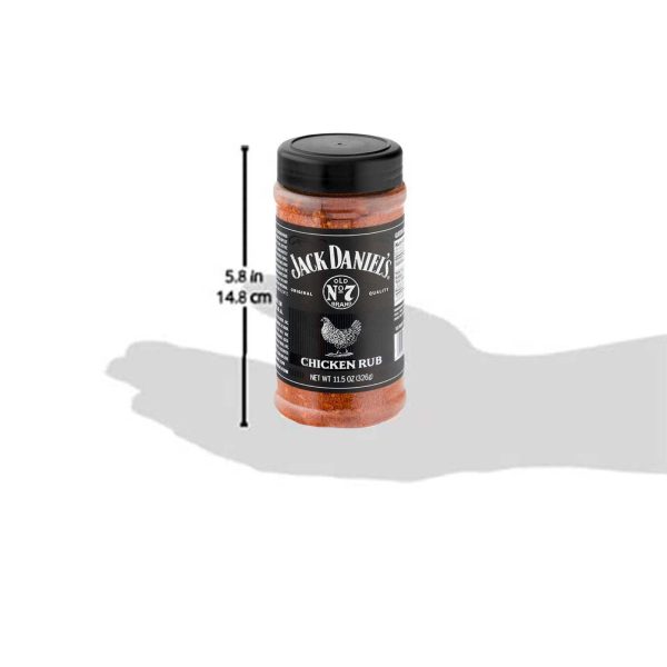 Condimente pentru carne de pasare la gratar Jack Daniels Chicken Rub 326 grame JD-CR - imagine 6