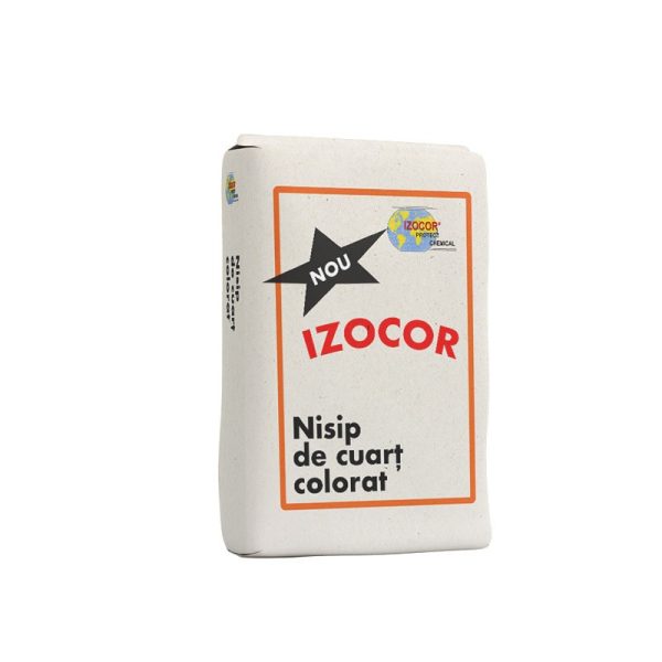 Nisip de cuart colorat, granulatie 2 - 4 mm, 25 kg