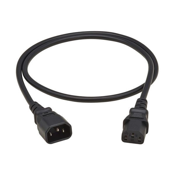 PDU Power Cord C13 to C14 - 10A 250V 1m