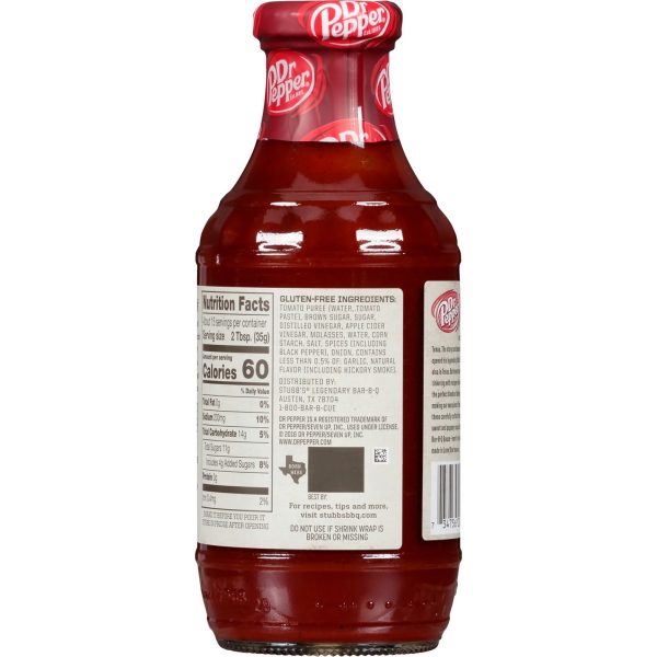 Sos Stubb's Dr. Pepper Bar-B-Q 450 ml ST-235 - imagine 2