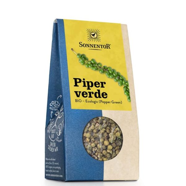 Condiment Piper verde boabe 20G ECO. Sonnentor