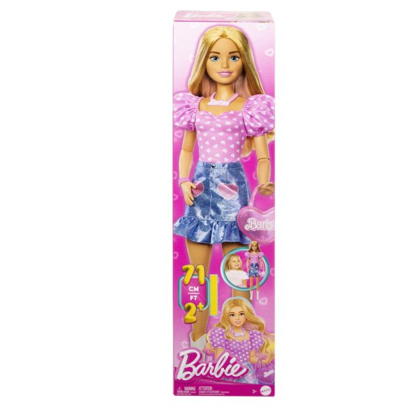 BARBIE PAPUSA BARBIE BLONDA 71CM