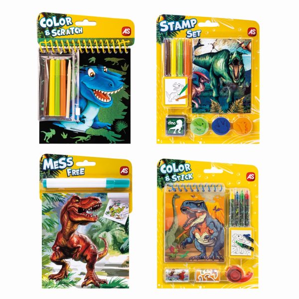 SET DE DESEN POCKET DINOSAURS