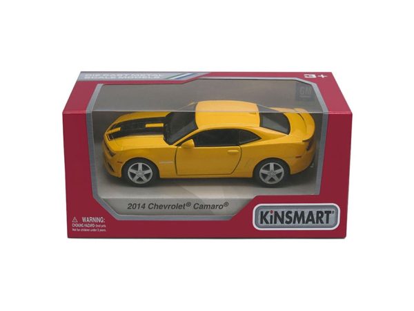 MASINUTA METALICA CHEVROLET CAMARO 13CM SCARA 1 LA 46