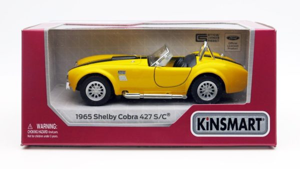 MASINUTA METALICA SHELBY COBRA 13CM SCARA 1 LA 32